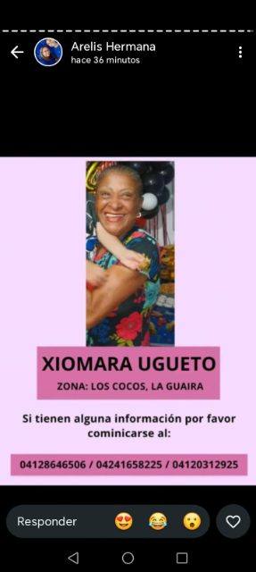 Foto de Xiomara ugueto