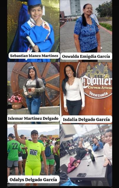 Foto de Odalys Delgado Garcia , Isdalia Delgado Garcia, Oswalda emigdia garcia , islemar martinez delgado , Sebastian blanco Martinez