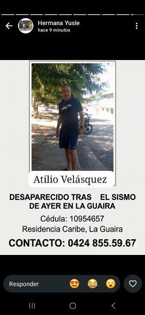 Foto de Atilió Velasquez