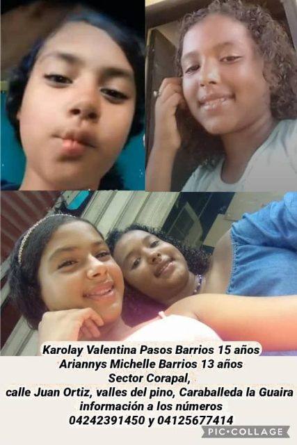 Foto de Karolay pasos y Ariannys Barrios
