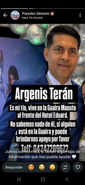 Foto de Argenis Terán
