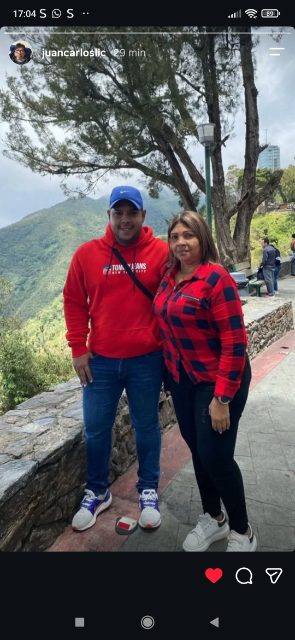 Foto de María Teresa Rodríguez y Ricardo Marcano