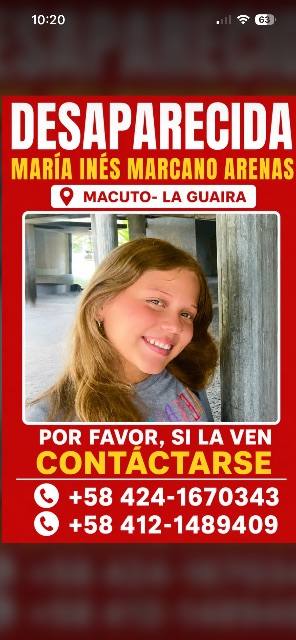 Foto de María Inés Marcano Arenas