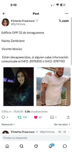 Foto de Naymi Pérez Zambrano