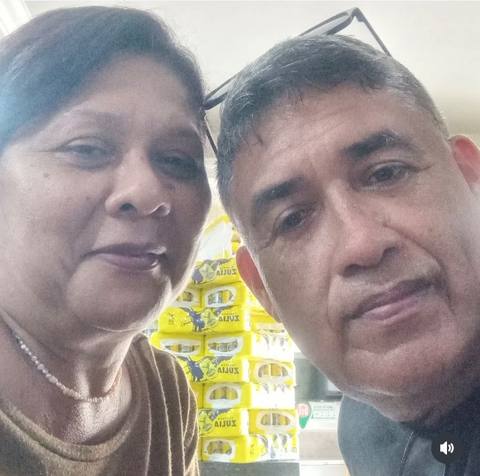 Foto de Arelis Rivero y Jesús Betancourt