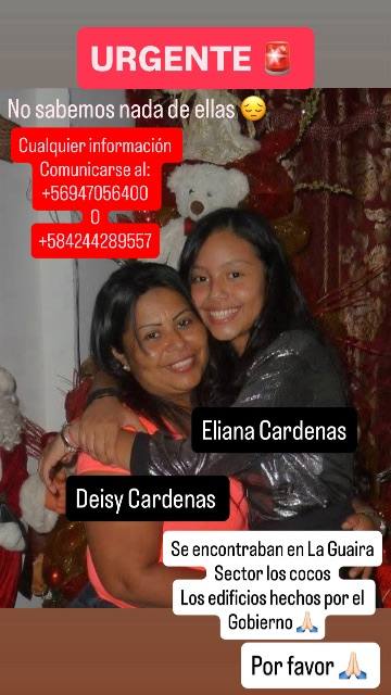 Foto de Deisy y Eliana cardenas