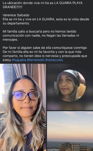Foto de Verenice Salcedo