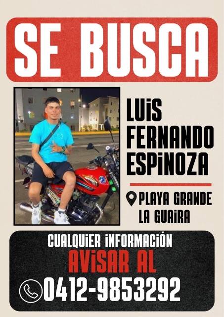 Foto de Luis Fernando Espinoza