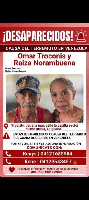 Foto de Omar Troconis, Raiza nofambuena