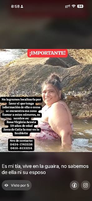 Foto de Rosa Virginia Acosta