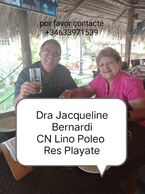 Foto de Jacqueline Bernardi, Lino Poleo Guillermo