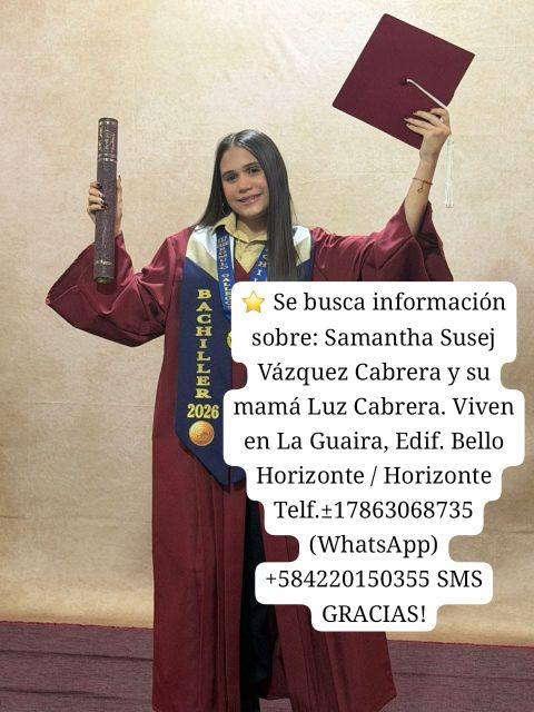 Foto de Samantha Susej Vasquez Cabrera