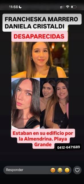 Foto de Daniela Cristaldi y Francheska Marrero