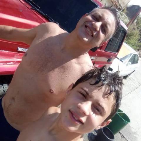 Foto de Rafael Marín Marcano y Rafael Marín Araujo
