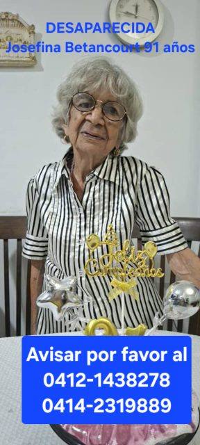 Foto de Josefina Betancourt