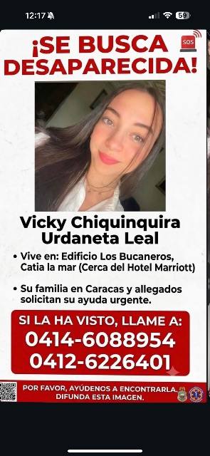 Foto de Vicky Urdaneta