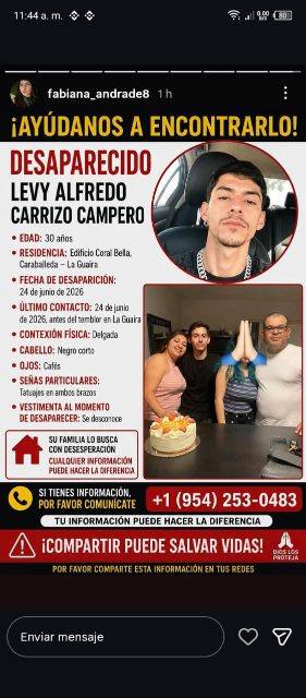 Foto de Levy Carrizo