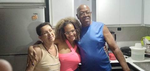 Foto de Fidel Berroteran, Mercedes Berroteran, Claudia Berroteran