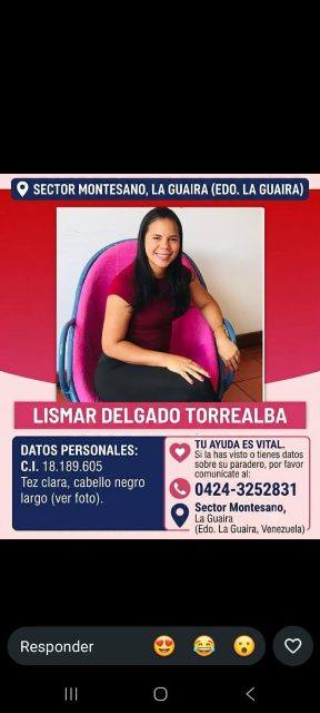 Foto de Lismar Delgado Torrealba