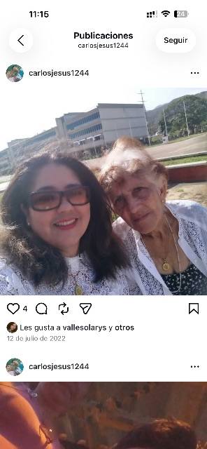Foto de Karina castillo y Juana castillo