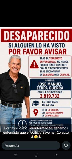 Foto de Zerpa guerra José Manuel