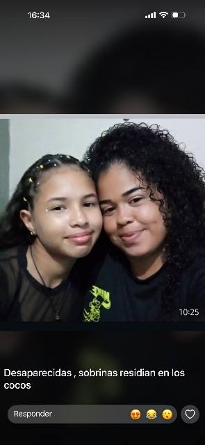 Foto de Nazaret Morales y Muriel mirielis villamizar