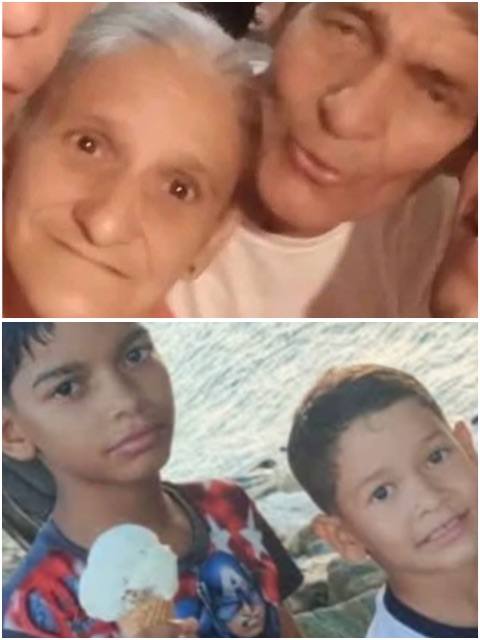 Foto de Ángel y Dylan Echenique