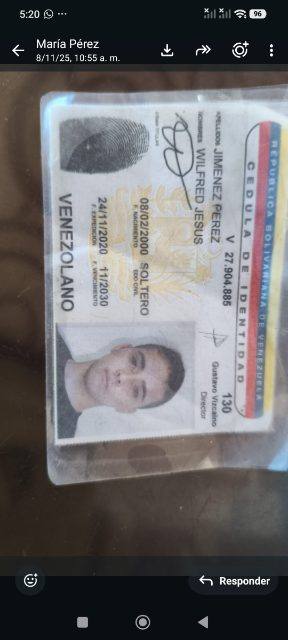 Foto de Wilfred Jiménez