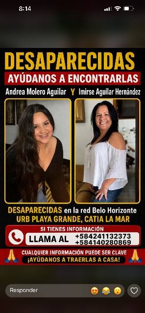 Foto de André molero y Imirse Aguilar