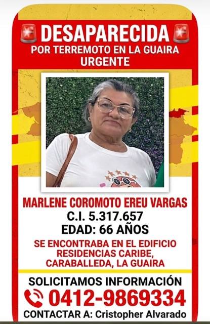 Foto de Marlene Coromot Ereu Vargas