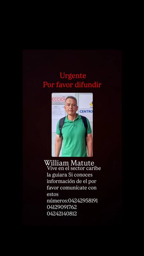 Foto de William Matute