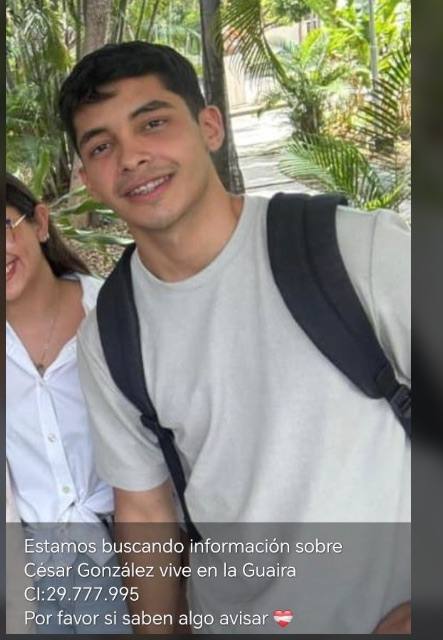 Foto de César González
