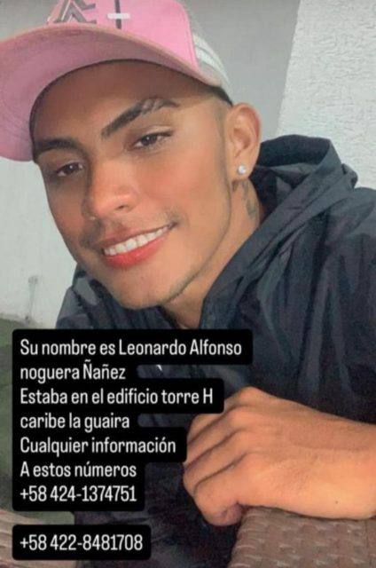 Foto de Leonardo Alfonso Noruguera Ñañez