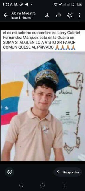 Foto de Larry Gabriel Márquez fernandez
