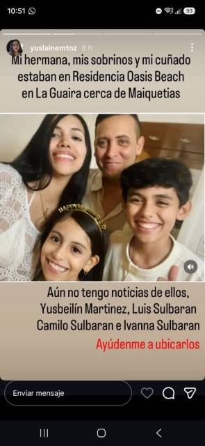 Foto de Yusbeilin Martinez, Luis Sulbaran, Camilo Sulbaran, Ivanna Sulbaran