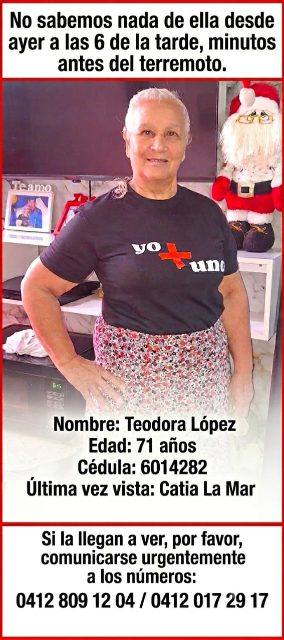 Foto de Teodora López
