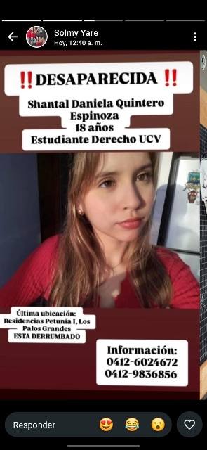 Foto de Shantal Daniela quintero Espinoza