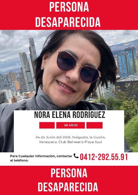 Foto de Nora Elena Rodríguez