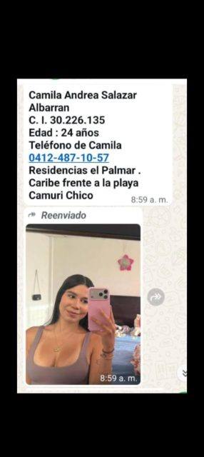 Foto de Camila Salazar