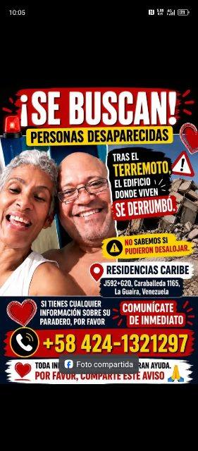 Foto de Emma mora y Marcos Piñango