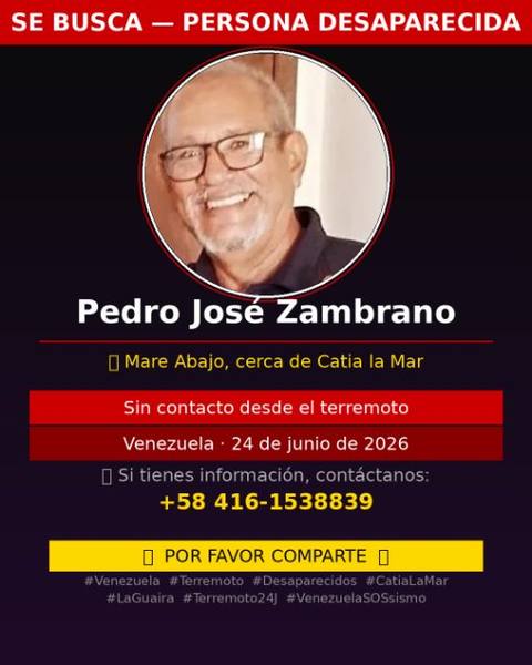 Foto de Pedro Zambrano