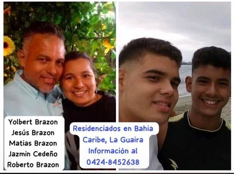 Foto de Yolbert Brazon  Jesús Brazon  Matias Brazon ,Jazmin Cedeño