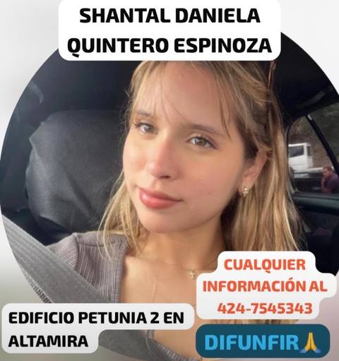 Foto de Shantal Daniela Quintero Espinoza