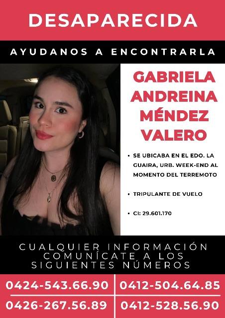 Foto de Gabriela Andreina Méndez Valero