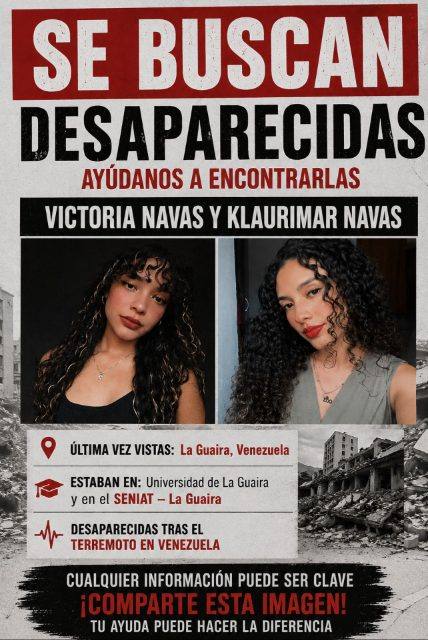 Foto de Victoria y Klarimar Navas Sulbaran