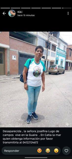 Foto de Josefina Lugo de campo
