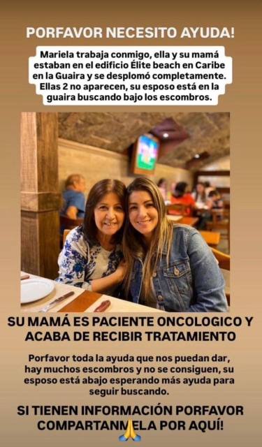 Foto de mariela y la mamá