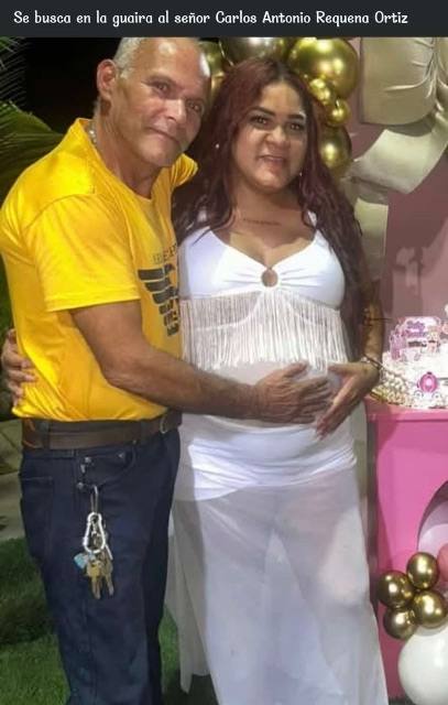 Foto de Carlos Requena y Nalexys Requena Sabio