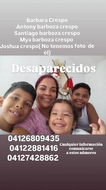 Foto de Barbara Crespo, Antony Barboza, Santiago Barboza, Mya Barboza, Joshua Crespo