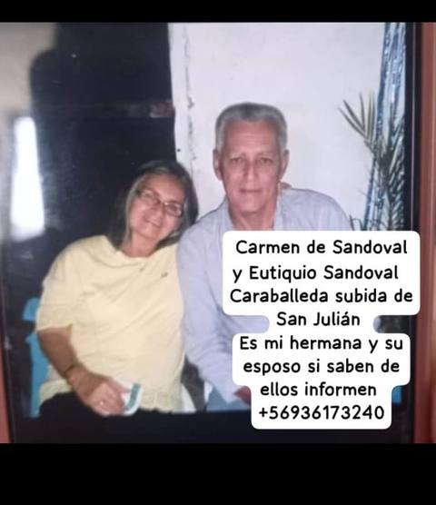 Foto de Carmen de Sandoval /Eutoquio Sandoval